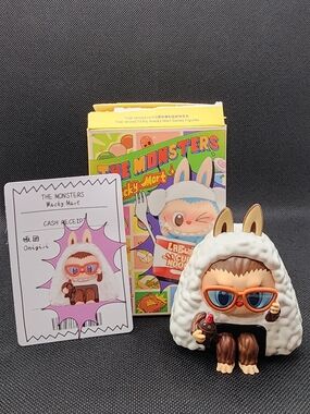 The Monsters Wacky Mart Onigiri Figure – White & Brown